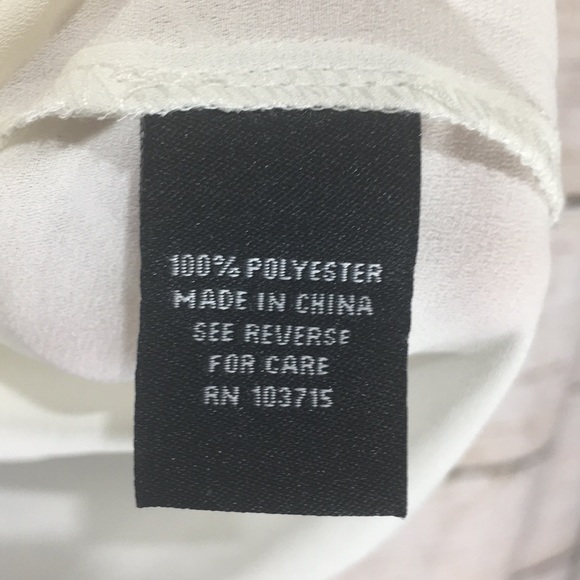 Zac & Rachel cream gold zipper top small pockets - Picture 4 of 8